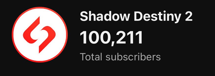 ltzShadow's tweet image. Woke up this morning to 100k subscribers on the 2nd channel, thank you!