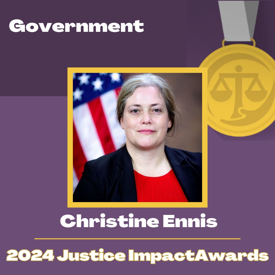Washington Council of Lawyers (@washlawyers) on Twitter photo Christine Ennis is a trial attorney in the Environmental & Natural Resources Division (ENRD) of <a href="/TheJusticeDept/">U.S. Department of Justice</a> (DOJ) who has demonstrated a laudable commitment to performing and empowering others to engage in pro bono service.
Christine's story: wclawyers.org/2024-justice-i… Christine Ennis is a trial attorney in the Environmental & Natural Resources Division (ENRD) of <a href="/TheJusticeDept/">U.S. Department of Justice</a> (DOJ) who has demonstrated a laudable commitment to performing and empowering others to engage in pro bono service.
Christine's story: wclawyers.org/2024-justice-i…