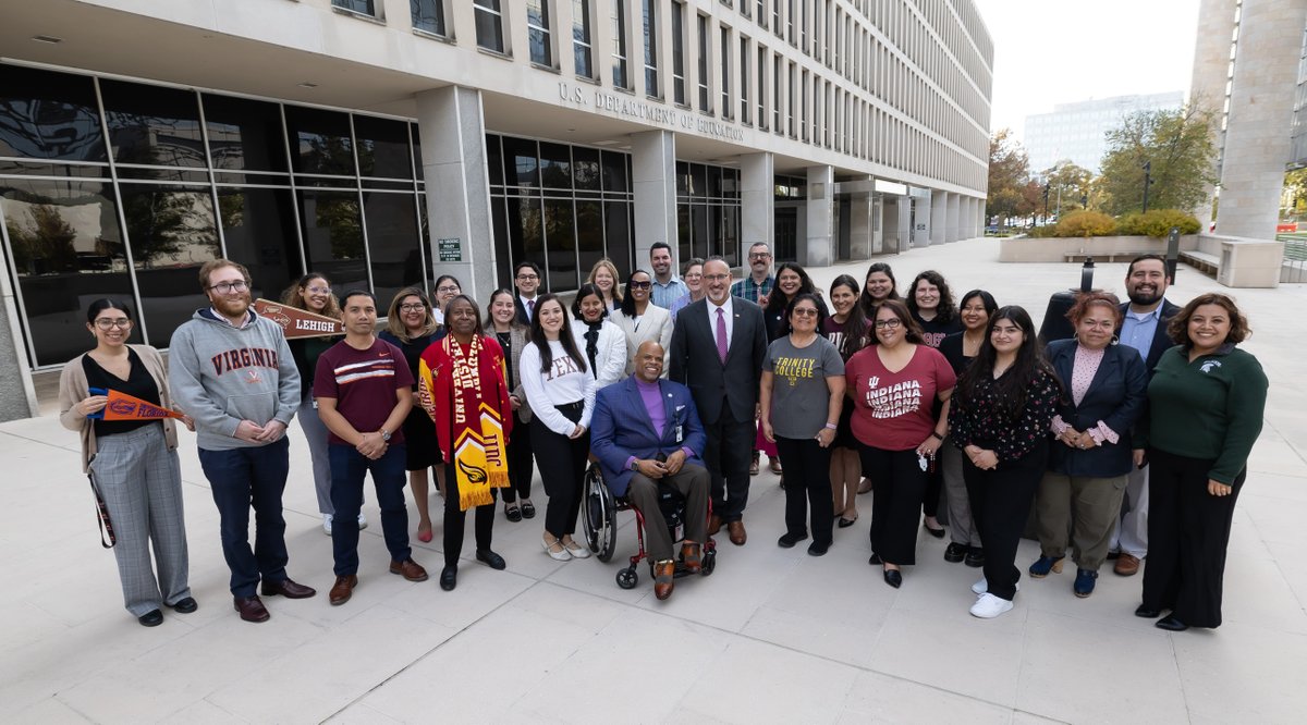 usedgov's tweet image. These are just a few of the many ED staff members who were the first in their family to attend college. Here’s how they and other staff at ED are working to make college more accessible for all: ed.gov/about/ed-initi…  #NationalFirstGenDay