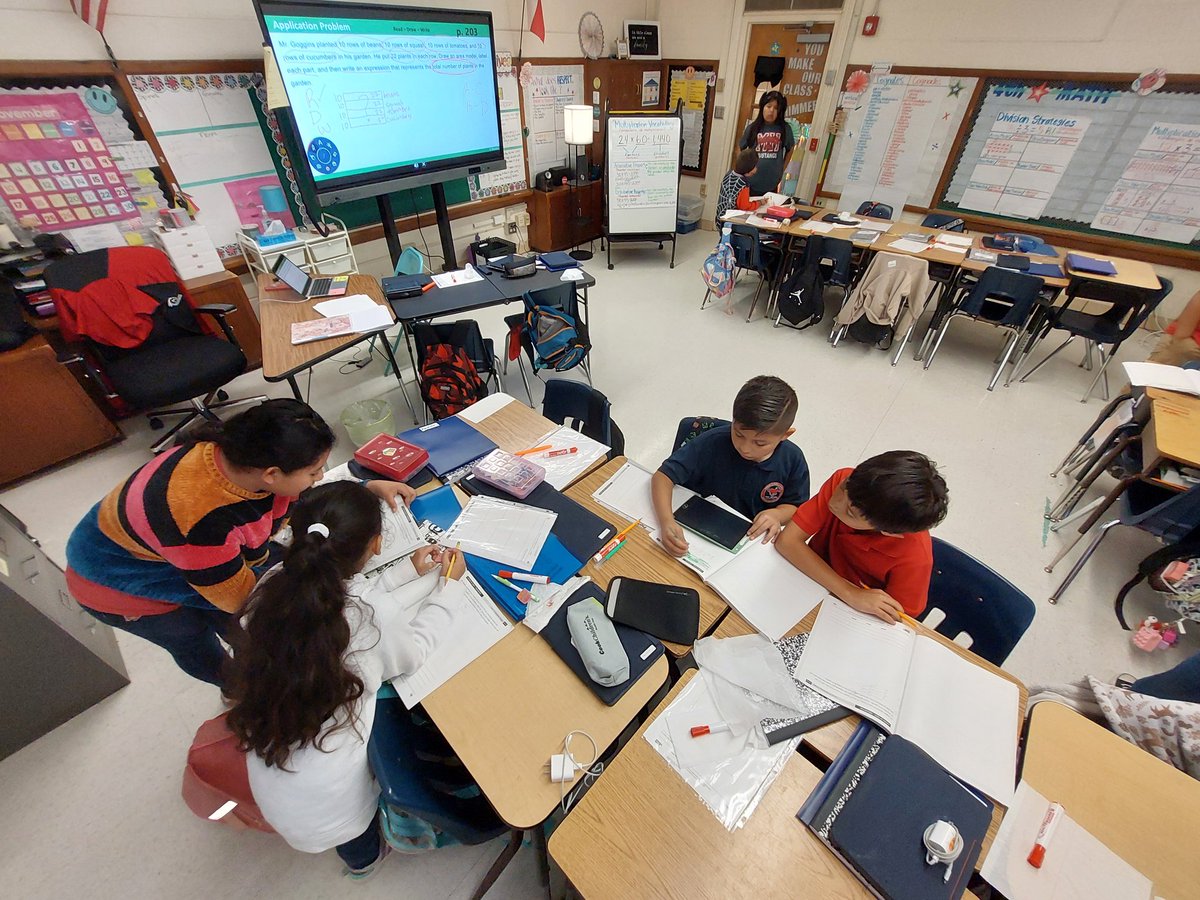 M.H. Moore Elementary School (@mhmoorefwisd) on Twitter photo Our fourth grade dual language scholars in Ms. Flores' Class practiced cooperative learning strategies while representing multiplication using the associative property and place value charts. #OneFortWorth #RisingStars <a href="/FortWorthISD/">Fort Worth Independent School District</a> <a href="/flores_alex1/">Alexandra Flores, M.Ed.</a> <a href="/UAlvarez/">Ricardo Alvarez</a> <a href="/dbenavidez2/">Dorene Benavidez, PhD</a> Our fourth grade dual language scholars in Ms. Flores' Class practiced cooperative learning strategies while representing multiplication using the associative property and place value charts. #OneFortWorth #RisingStars <a href="/FortWorthISD/">Fort Worth Independent School District</a> <a href="/flores_alex1/">Alexandra Flores, M.Ed.</a> <a href="/UAlvarez/">Ricardo Alvarez</a> <a href="/dbenavidez2/">Dorene Benavidez, PhD</a>