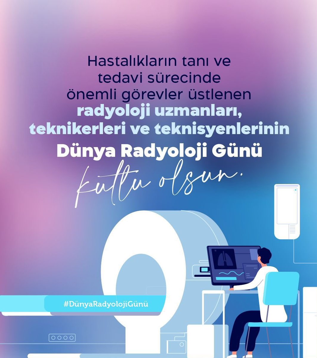 Kirikkale_Yih's tweet photo. Hastalıkların tanı ve tedavi sürecinde önemli görevler üstlenen radyoloji uzmanları, teknikerleri ve teknisyenlerinin Dünya Radyoloji Günü kutlu olsun.
Op.Dr.Yusuf ALBAYRAK
Başhekim 
#DünyaRadyolojiGünü https://t.co/BGP73jZcqE