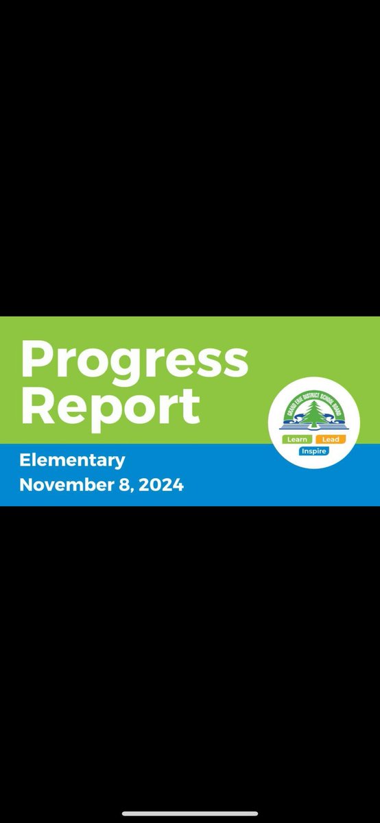 Progress Report cards will be sent home today!!!! Have a great weekend Grizzlies <a href="/GEDSB/">Grand Erie District School Board</a>