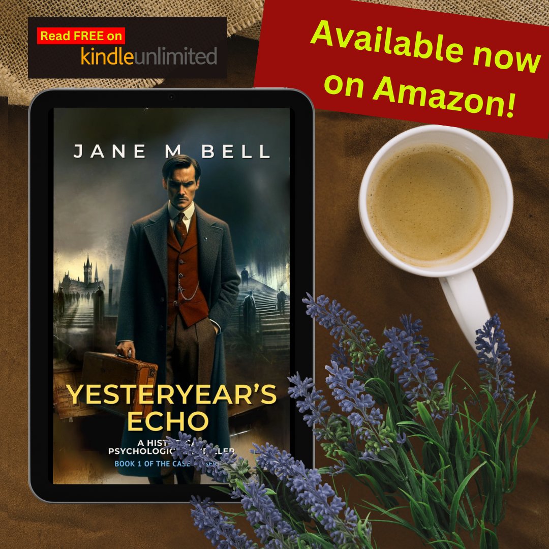 JaneMBellAuthor's tweet photo. 📷 New Kindle Unlimited Release! 📷
Step into a world where history and reality blur in "Yesteryear's Echo", a gripping historical psychological thriller is now available on Kindle Unlimited! 📷
What happens when the line between sanity and the past begins to fade?
Dr. Thomas Bauer, a psychiatrist at Saint Elizabeths Hospital in Washington, D.C., is on a quest to find his late father's mysterious research—experiments that allow subjects to relive historical moments. As he gets deeper into the dark secrets, Bauer and others begin to experience unexplainable symptoms. 📷📷
Can he unravel the haunting legacy before it's too late?
Perfect for fans of "The Silent Patient" and "Shutter Island", this is the first installment of a series that will keep you questioning reality until the very end. 📷📷
📷 Read it now on Kindle Unlimited: https://t.co/8HfaUAKGyM
#YesteryearsEcho #NewRelease #PsychologicalThriller #HistoricalThriller #KindleUnlimited #MustRead #BookLovers #ThrillerReads #Suspense #BookRecommendation #thesilentpatient #ShutterIsland