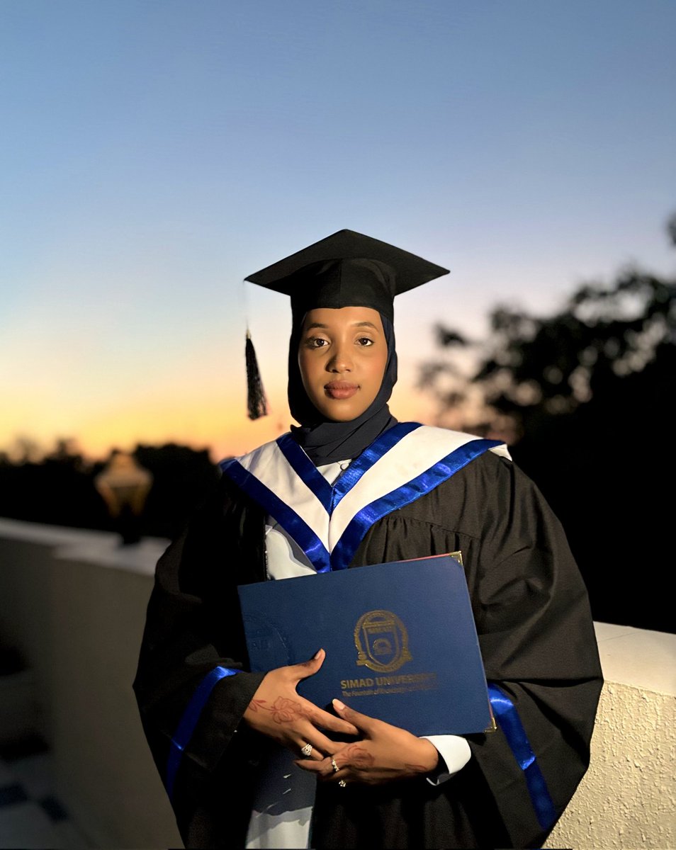 🌟 Celebrating Najma's Graduation!🌟

We're overjoyed to celebrate the incredible achievement of our very own Najma Abdikarim Nor on her graduation with BSc in Computer Science from <a href="/SIMADUniversity/">SIMAD University</a>!🎓✨ 

Kudos and keep shining <a href="/na7man0r/">Najma Abdulkarim Nour</a>