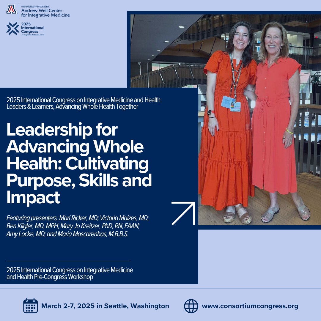 UA Andrew Weil Center for Integrative Medicine tweet media