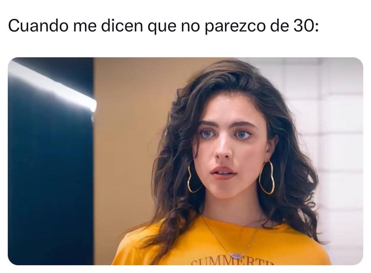 ceron_crist's tweet photo. Ya quisiera verme muy #joven a mis #Treintas😆😅 #lassustancia #Edad #Memes https://t.co/ERQDc1xbcR