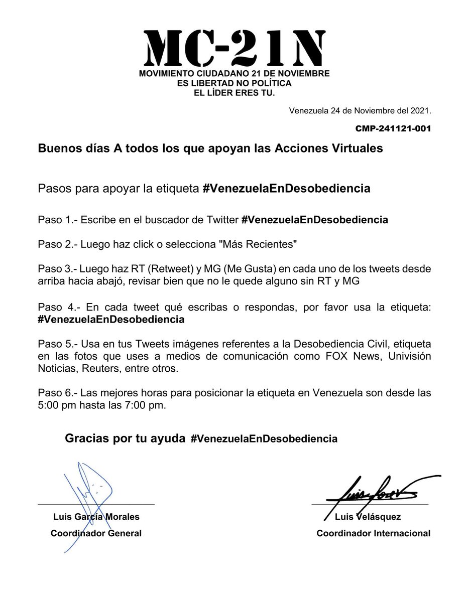 Rafael_Libertad's tweet photo. #8DeNov
#BittarConTrump 🇻🇪
#VenezuelaEnDesobediencia https://t.co/yib0xHjToQ