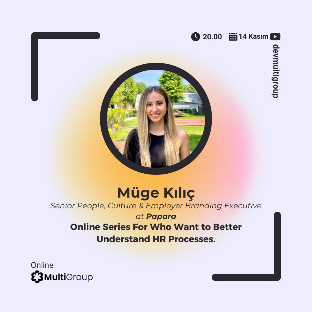 devmultigroup's tweet photo. İşe alım süreçlerini konuşmak üzere @Papara'da Senior People, Culture &amp; Employer Branding Executive olan değerli konuğumuz @MugeeKilic ile buluşuyoruz. 14 Kasım saat 20.00'de hepinizi bekliyoruz! 🚀

Link üzerinden ulaşabilirsiniz. 💫
🔗https://t.co/NKj5gD9ljE

#DevMultiGroup #HR https://t.co/PsylL7S6LZ