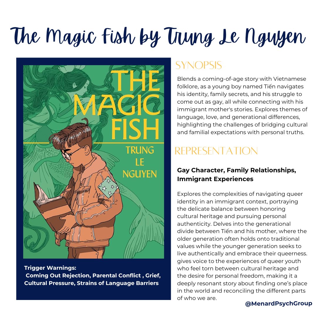 MenardPsych's tweet photo. To end off the week we are excited to announce a new post series: Friday Lab Favourites!

Need more suggestions about media that has good representation of the 2SLGBTQIA+ community and or sexual health??

This week we are spotlighting three must read graphic novels📚✨ https://t.co/FviW0FpmPc