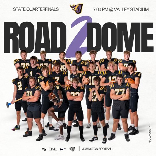 Dragons hit the road tonight to try and punch a ticket to the dome against the Valley Tigers.  Our Team needs our School and our Town to show up and do this together!

Time : 7:00pm
Stream : youtube.com/watch?v=QPhrKk…