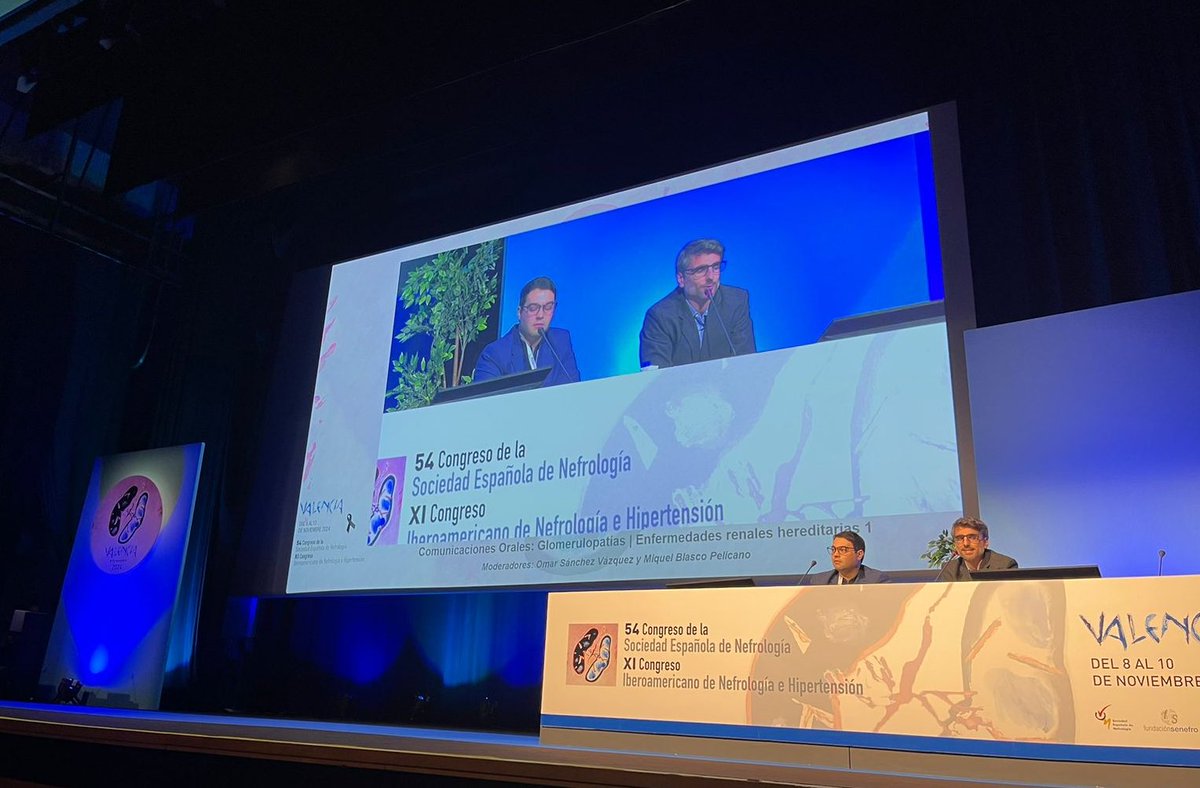 Omar Sánchez Vázquez (@omar_snchezv) on Twitter photo Participando en la Moderación de Trabajos Orales sobre Glomerulopatías y Enfermedades Hereditarias en conjunto con <a href="/Miki_blasco/">Miquel Blasco</a> durante #SENEFRO24 en Valencia 🇪🇸 🥘
<a href="/SLANHJoven/">SLANH Joven</a> <a href="/SLANH_/">SLANH</a> <a href="/SENefrologia/">S.E.N. Nefrología</a> <a href="/senjoven/">JovSEN</a> Participando en la Moderación de Trabajos Orales sobre Glomerulopatías y Enfermedades Hereditarias en conjunto con <a href="/Miki_blasco/">Miquel Blasco</a> durante #SENEFRO24 en Valencia 🇪🇸 🥘
<a href="/SLANHJoven/">SLANH Joven</a> <a href="/SLANH_/">SLANH</a> <a href="/SENefrologia/">S.E.N. Nefrología</a> <a href="/senjoven/">JovSEN</a>