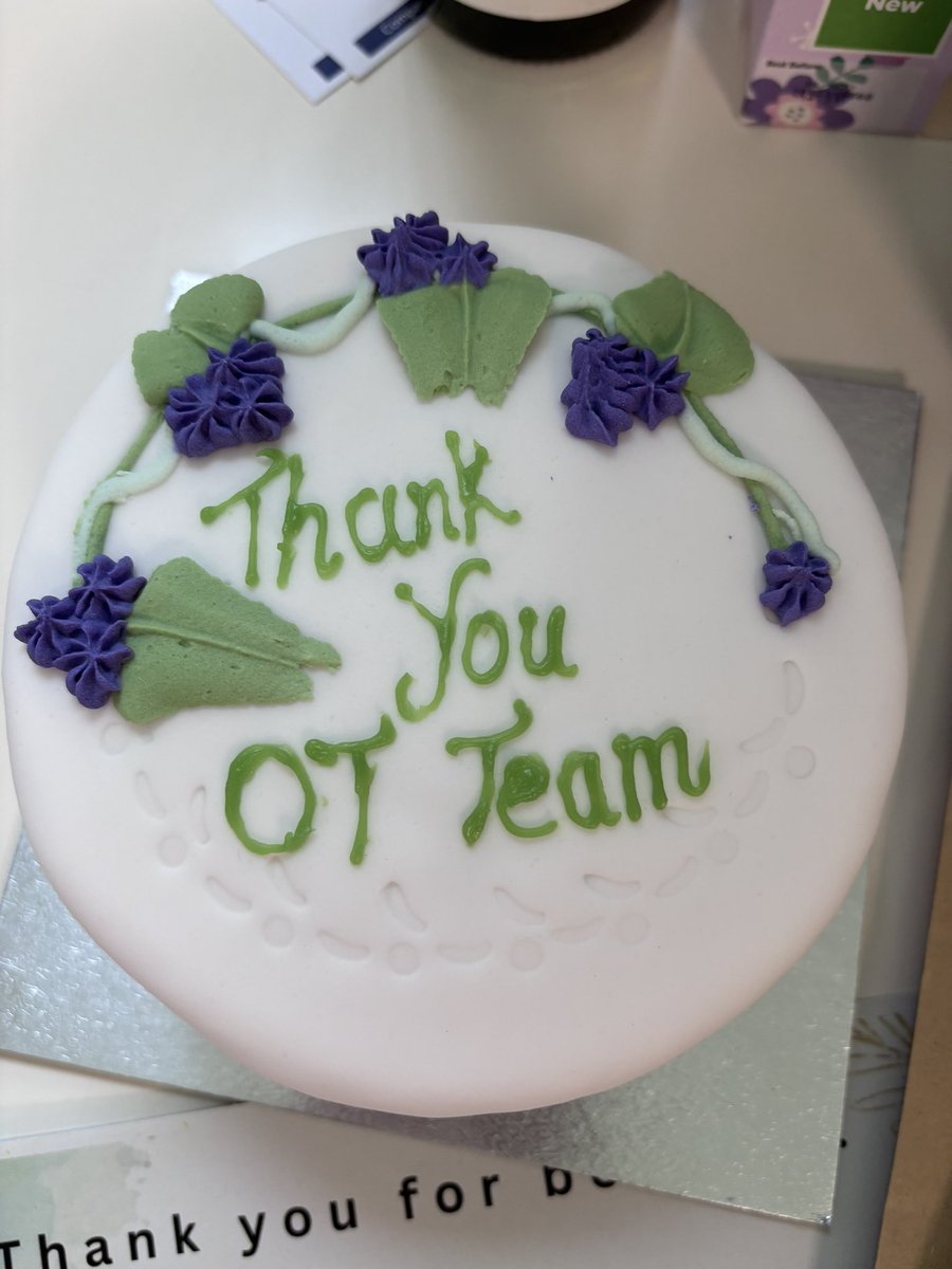 What a finish to OT week here at the RBH 🌟 To celebrate our OTs we had a shared lunch, with lots of cake, and a wellbeing raffle! We are so grateful to local businesses who were really generous with their donations, lots of prizes were won! #OTWeek2024
