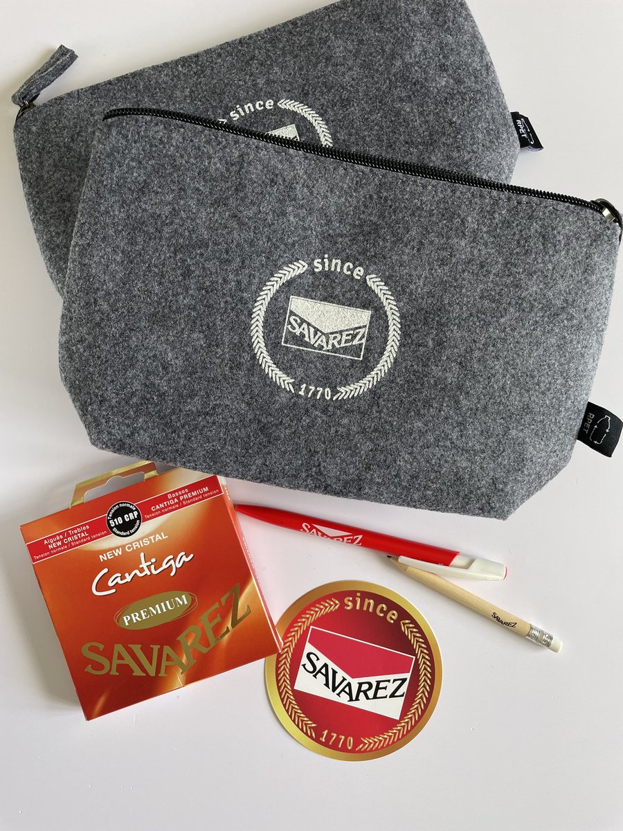 Instrumentotek's tweet photo. Muy felices por contar con el apoyo de Savarez Strings en una edición más de la Instrumentoteca Toyota. ♥️ En conjunto con la @EmbaParFrancia, desde París, enviaron regalos para cada finalista. https://t.co/QNz9FwIgvp