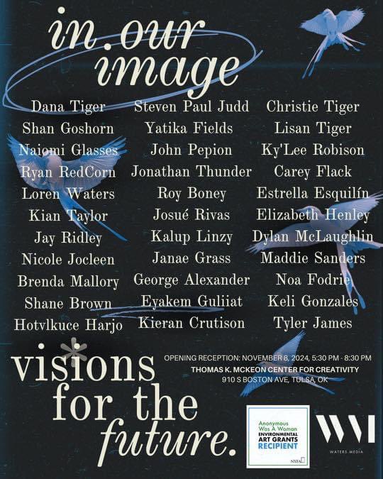 "In Our Image: Visions for the Future" curated by Loren Waters features visionary artists who are active participants in building the full realization of who we are as multicultural humans.
🗓️ Friday, Nov. 8
🎬6:30 PM - Two Screenings
🎤7:00 PM - Panel with filmmakers and artists