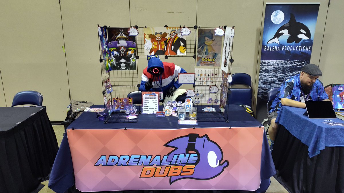 We're all set up for Sonic EXPO! Make sure to stop by and say hi!