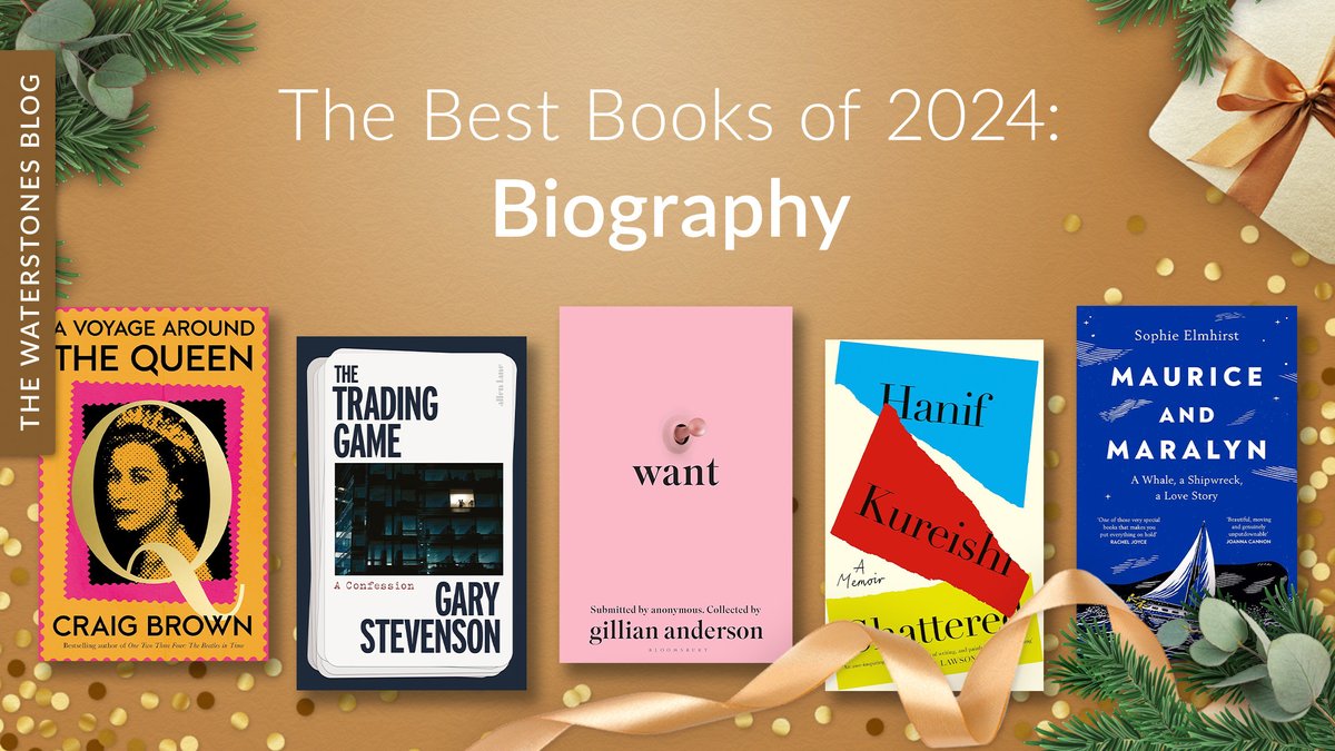 With new titles from <a href="/GillianA/">Gillian Anderson</a>, <a href="/Hanifkureishi/">Hanif Kureishi</a>, <a href="/SalmanRushdie/">Salman Rushdie</a>, <a href="/garyseconomics/">Gary Stevenson</a>, <a href="/NigelSlater/">nigel slater</a>, <a href="/chimenesuleyman/">Chimene Suleyman</a>, <a href="/cloverstroud/">Clover Stroud</a> and more, this year has been full of brilliant biographies - find our favourites here: waterstones.com/blog/the-best-…