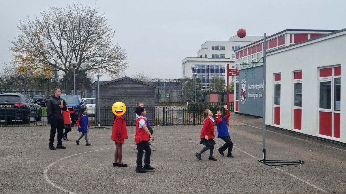 MissMerrillCTS's tweet photo. Year 3&amp;4 had a lovely afternoon in our House Competitions in football and basketball!! I was particularly impressed with the sportsmanship that I saw today!! ⚽️ 🏀 @CTS_Watford @headcherrytree @MissPenfoldCTS @MrLittleboyCTS #CTSPE https://t.co/6JOiZCKHsf