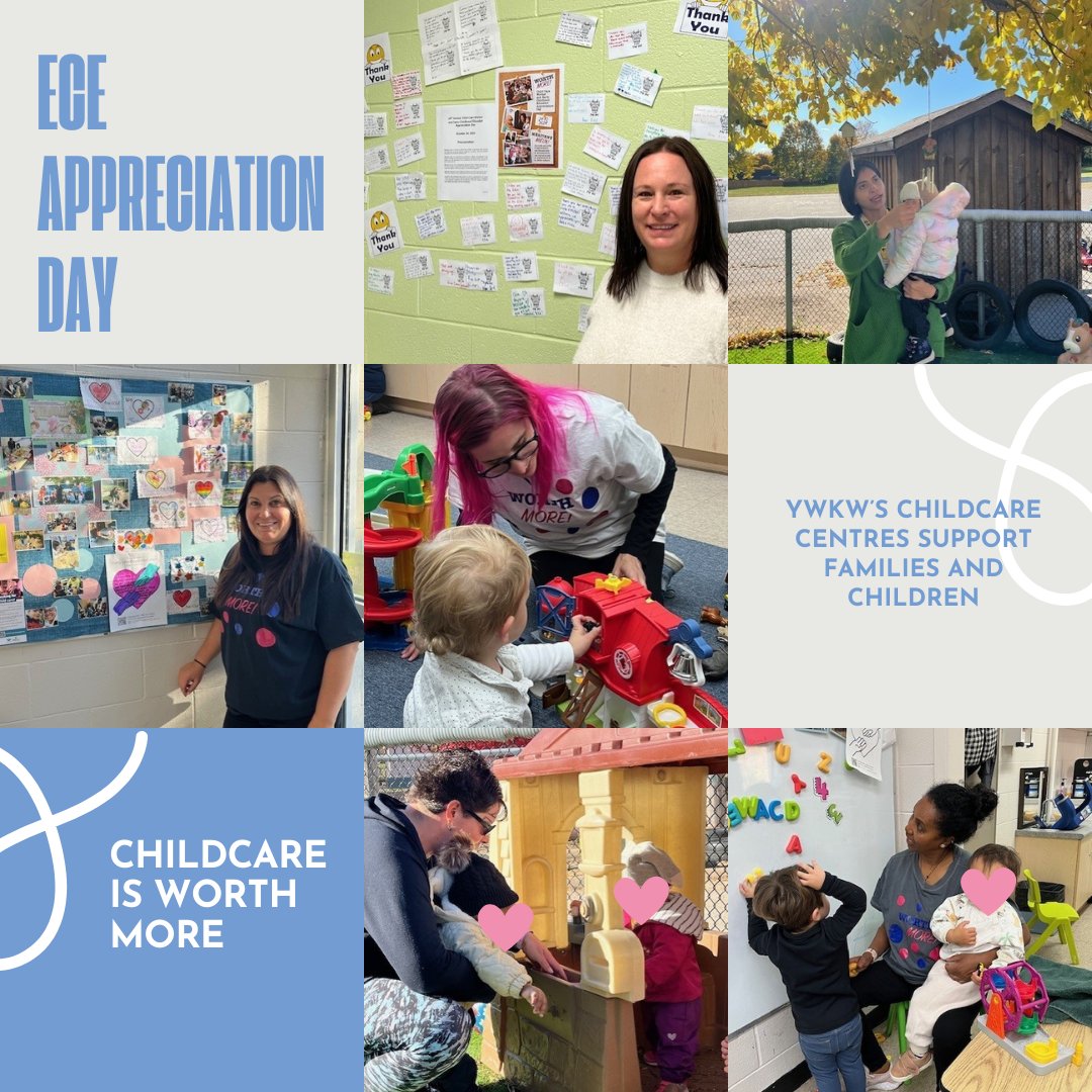 As we celebrated #ECEAprecciation, we were reminded of just how much our ECEs mean to the families they support. Thank you to all the families who shared your beautiful messages and to our incredible staff for all that you do! Check out our latest blog 👇ywkw.ca/showing-the-lo…