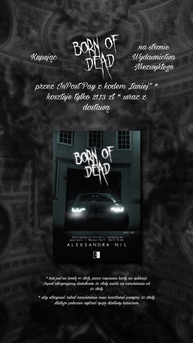 Soulsofreading's tweet photo. Takie info ode mnie, jest opcja, że cena za dostawę może się różnić
#bornofdead @Hellofanonymou https://t.co/FfZnIztFqo