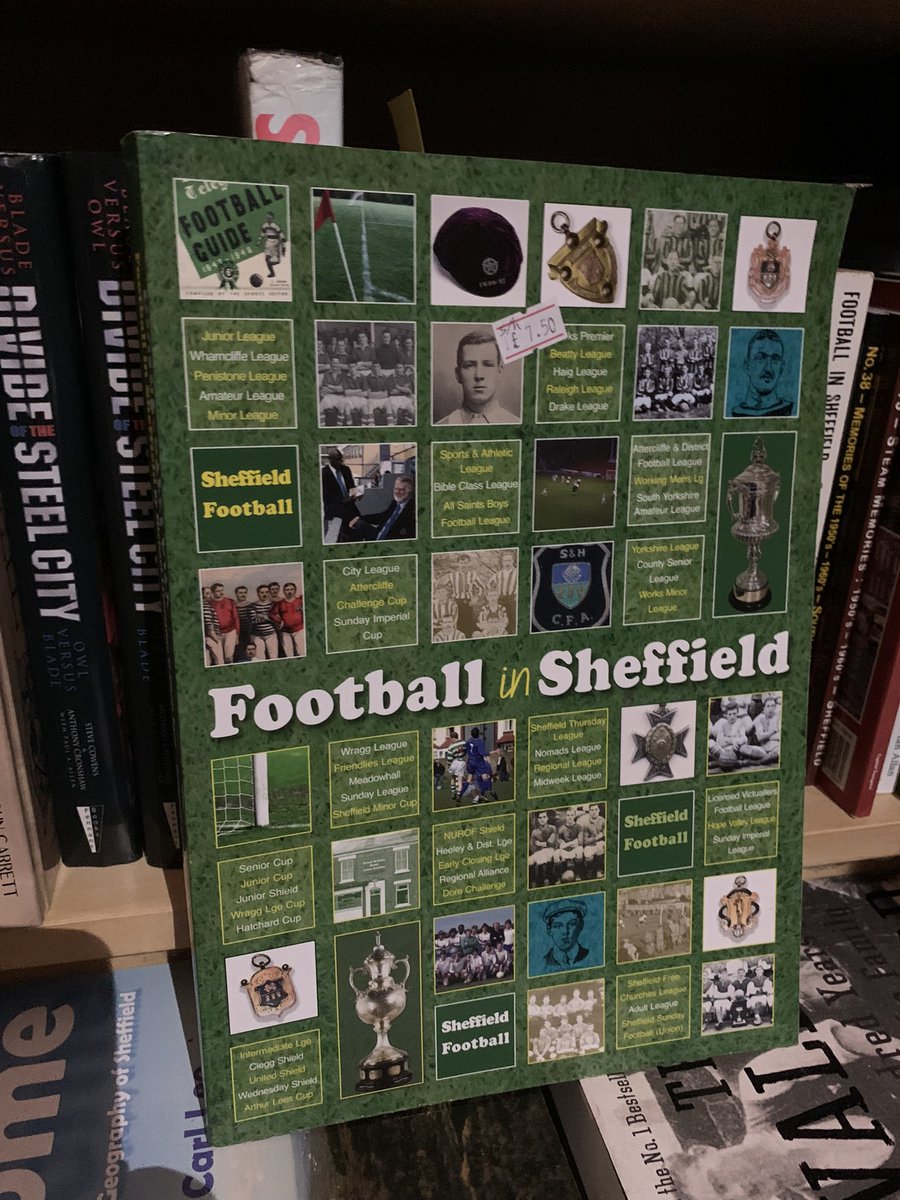 KIbooksandmusic's tweet photo. We stock books about the history of #swfc & #sufc and of others, like #sheffieldfc & #hallamfc, who are all central to a growing campaign to get the city officially recognised as the true home of the modern game #sheffieldhomeoffootball #bookbooksbooks #sheffieldissuper https://t.co/ybm57oCaZW
