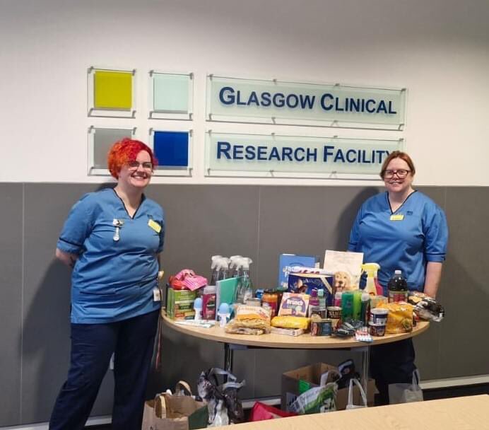 Steven Henderson (@steven1701) on Twitter photo Many thanks to my colleagues <a href="/GlasgowCRF/">GlasgowCRF</a> for their donations to the Dalmuir Barclay Church Community Pantry; especially to Katie, Natasha and Helen for coordinating.
Rev Steven
<a href="/churchscotland/">Church of Scotland</a> <a href="/NHSGGC/">NHS Greater Glasgow and Clyde</a> Many thanks to my colleagues <a href="/GlasgowCRF/">GlasgowCRF</a> for their donations to the Dalmuir Barclay Church Community Pantry; especially to Katie, Natasha and Helen for coordinating.
Rev Steven
<a href="/churchscotland/">Church of Scotland</a> <a href="/NHSGGC/">NHS Greater Glasgow and Clyde</a>