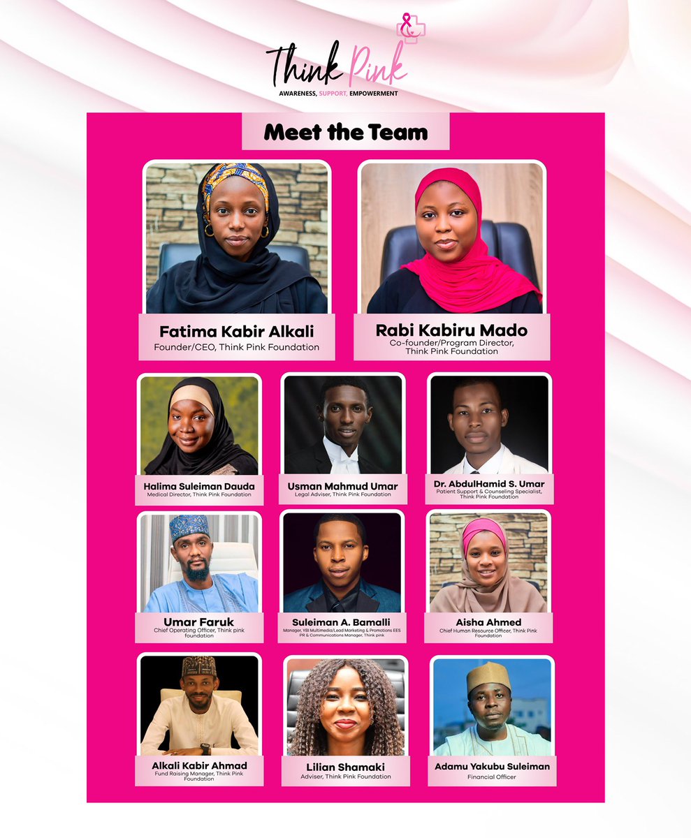 Think Pink tweet media