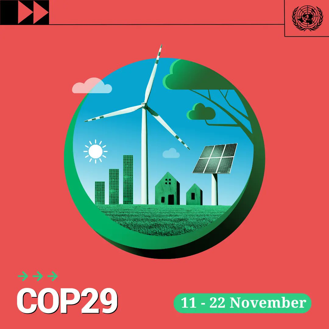 What is the UN climate conference and why does it matter?

As world leaders, civil society representatives and activists head to Baku, Azerbaijan, find out why #COP29 is an important opportunity to accelerate #ClimateAction. news.un.org/en/story/2024/…