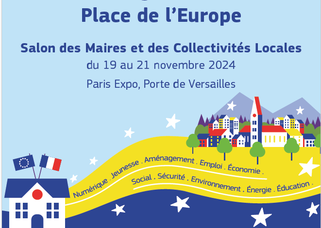touteleurope's tweet photo. 📅 Venez découvrir la "Place de l'Europe" et échanger avec nous à l'occasion du salon des Maires et des Collectivités locales les 19, 20 et 21 novembre prochains ! 🇪🇺

👉 L'occasion d'en apprendre davantage sur les opportunités de financements qui soutiennent ou impactent les politiques locales. 

Découvrez le programme complet ➡ https://t.co/LkFlJ8RgOD

@UEFrance
