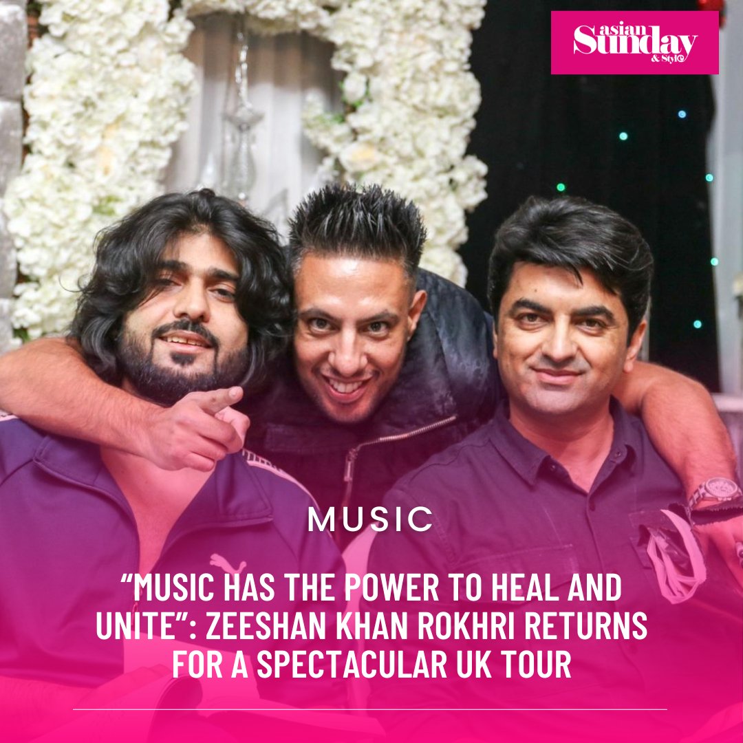 “Music has the power to heal and unite”: <a href="/ZeeshanRokhri/">Zeeshan Khan Rokhri</a>  Khan Rokhri returns for a spectacular UK tour
 click here to read more: 
tinyurl.com/2aa8fs25