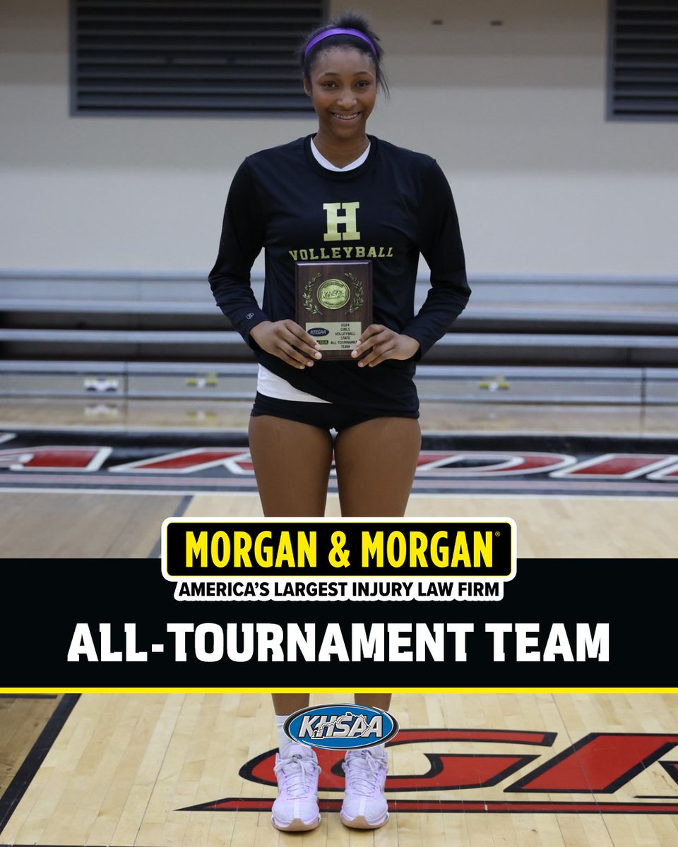 KHSAA Main (@khsaa) on Twitter photo 2024 Morgan & Morgan All-Tournament Team - Girls' Volleyball
Congratulations Amirra Bailey from Bowling Green!
<a href="/forthepeople/">Morgan & Morgan</a> #khsvb <a href="/toniawittphoto/">Tonia Witt Photo</a> 2024 Morgan & Morgan All-Tournament Team - Girls' Volleyball
Congratulations Amirra Bailey from Bowling Green!
<a href="/forthepeople/">Morgan & Morgan</a> #khsvb <a href="/toniawittphoto/">Tonia Witt Photo</a>