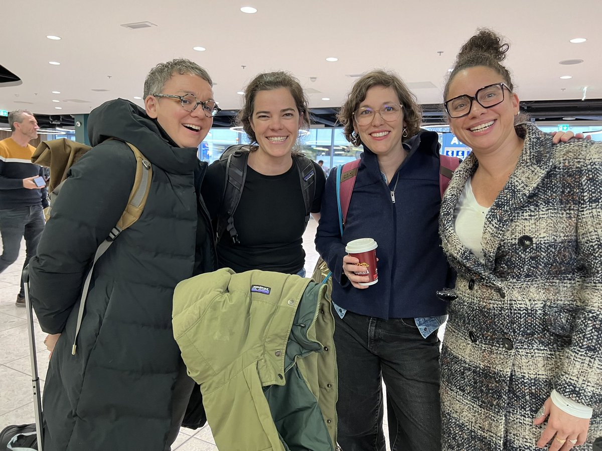 As Kilkenny marked the 700 years since the 1st woman was burned as a witch in Ireland, I happened to arrived at <a href="/kilkenomics/">Kilkenomics</a> accompanied by three incredible women in economics, Katie Martin, <a href="/abinder1/">Andrea Binder</a> &amp; @leahroseelydown ❤️

Ready for 3 days of econ, Guinness &amp; cherished friends!