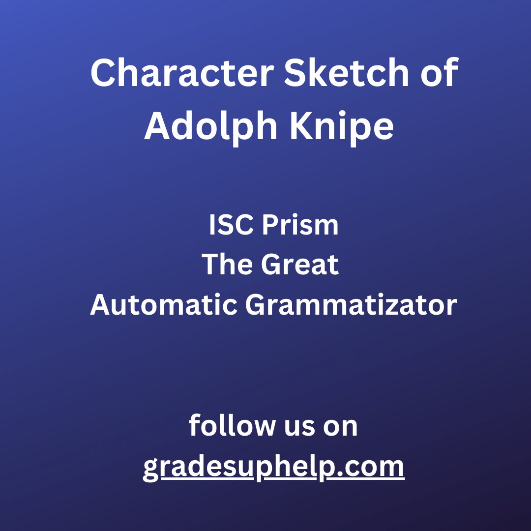 rashmi2178's tweet image. #ENGLISHTEACHER #English #iscboard #RoaldDahlStory #TheGreatAutomaticGrammatizator 
Please follow us on gradesuphelp.com