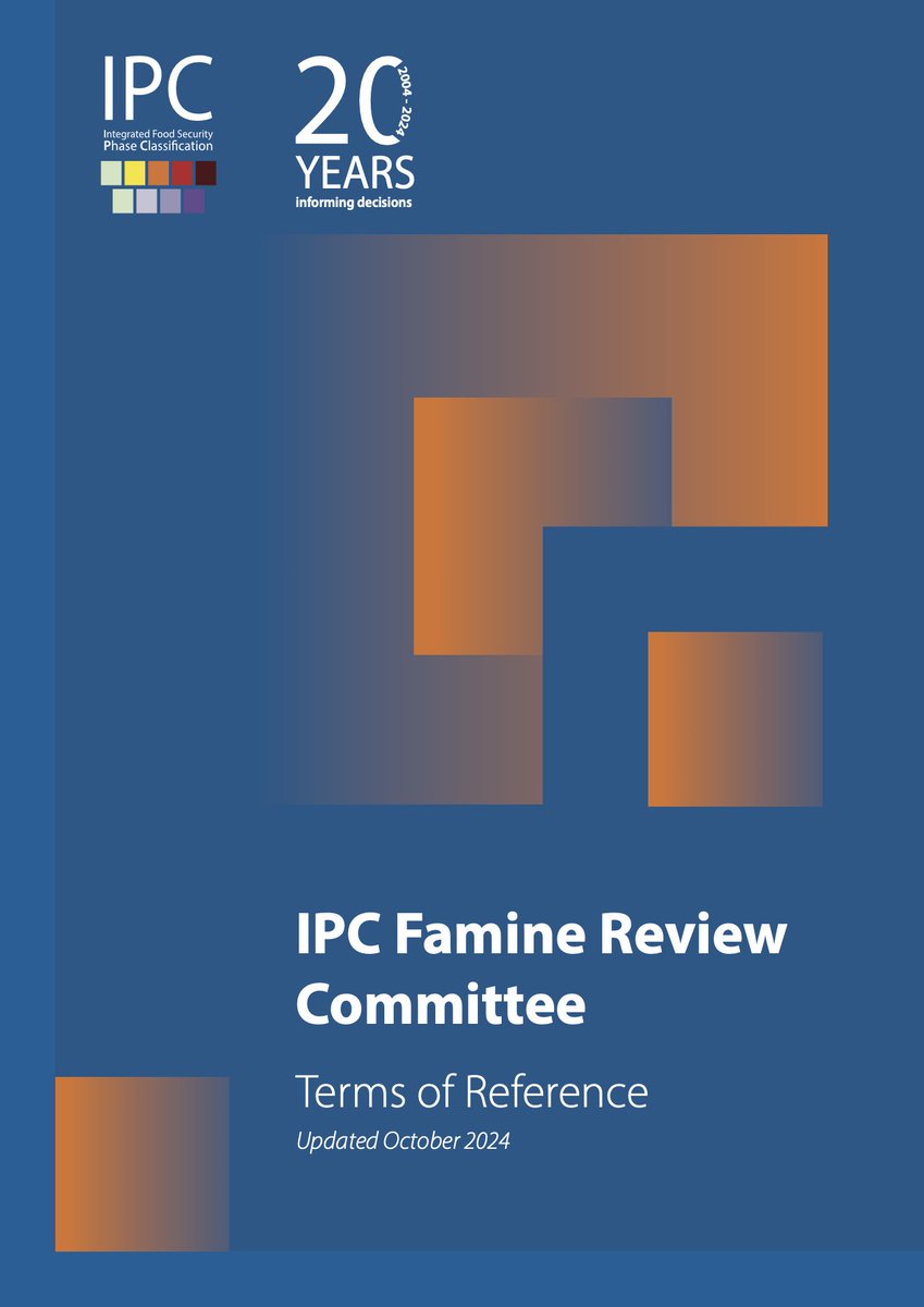 theIPCinfo's tweet photo. 🔍 Learn more about the Famine Review Committee (FRC)!

The FRC is an ad hoc, specialised panel of international technical experts that provides unbiased, expert guidance to country IPC Technical Working Groups.  #FoodSecurity #theIPCinfo

Learn more ➡️ https://t.co/slFi3JWpqu https://t.co/W1ULywOhwd