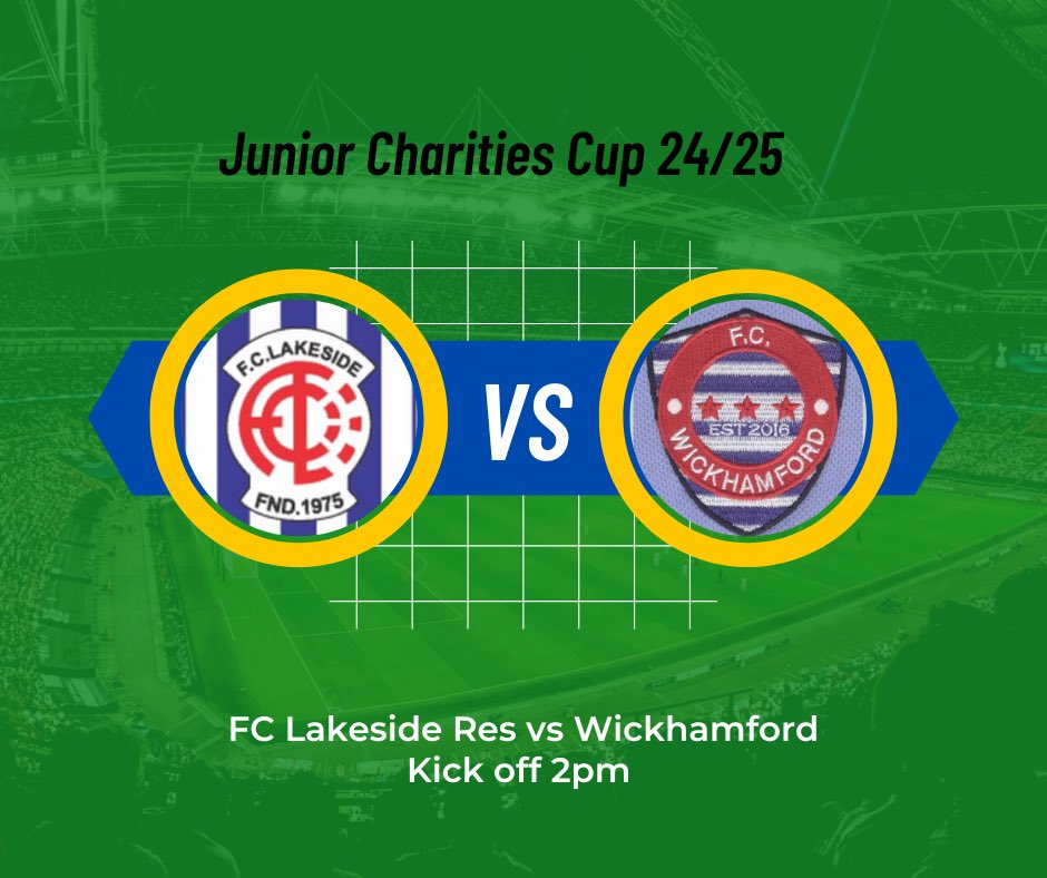 FC Lakeside (@fc_lakesidechel) on Twitter photo Saturdays action
1sts welcome <a href="/LydneyTownAFC/">Lydney Town AFC</a> reserves to cold pool lane
Kick off 2pm
2nds welcome <a href="/FCWickhamford/">FC Wickhamford</a> also at cold pool lane and again 2pm kick off
#uptheside 💙🤍
<a href="/SevernSport/">Severn Sport</a> <a href="/GNSLOfficial/">GNSL</a> <a href="/NLChelt/">Non-League Cheltenham</a> <a href="/CheltFootball/">Cheltenham League</a> Saturdays action
1sts welcome <a href="/LydneyTownAFC/">Lydney Town AFC</a> reserves to cold pool lane
Kick off 2pm
2nds welcome <a href="/FCWickhamford/">FC Wickhamford</a> also at cold pool lane and again 2pm kick off
#uptheside 💙🤍
<a href="/SevernSport/">Severn Sport</a> <a href="/GNSLOfficial/">GNSL</a> <a href="/NLChelt/">Non-League Cheltenham</a> <a href="/CheltFootball/">Cheltenham League</a>