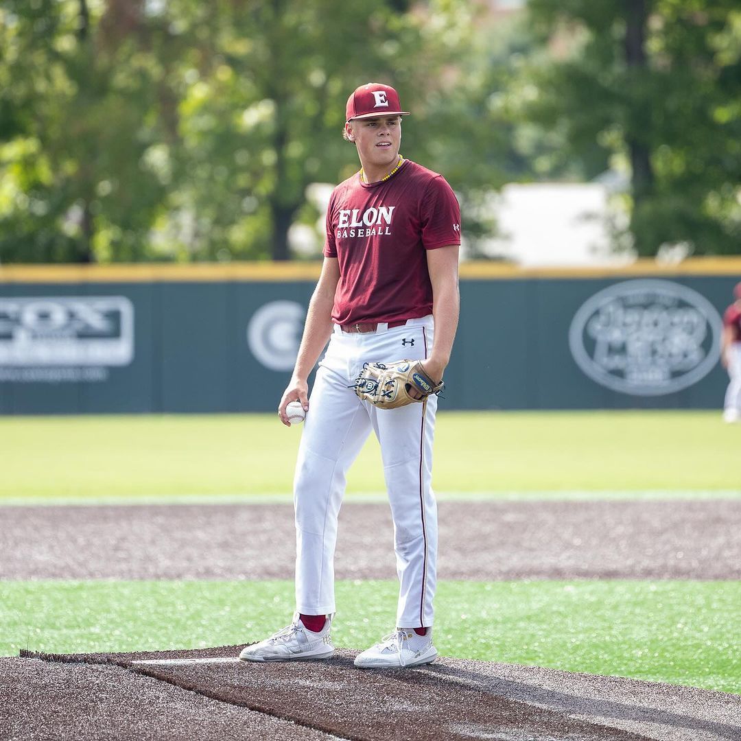 A physical 6-foot-4, 215-pound freshman righthander, <a href="/hank3krift/">Hank Krift</a> could jump right into <a href="/ElonBaseball/">Elon Baseball</a>'s rotation.

The RHP showed a sinker at 89-92 mph that had up to 21 inches of horizontal break against North Carolina A&amp;T.

<a href="/KinaTraxInc/">KinaTrax</a> Fall Notebook 👉 buff.ly/40JxMzL