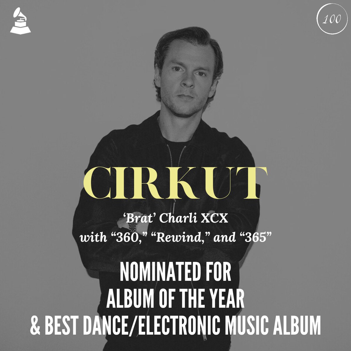 100mgmt's tweet photo. GRAMMY NOMINATIONS 2025

@_cirkut 💯
@charli_xcx @agcook404
@_PesoPluma @QuavoStuntin https://t.co/1U5r9mvJRV