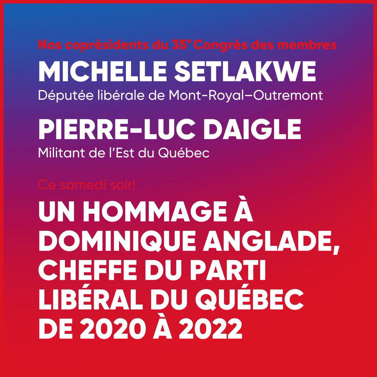 Parti libéral du Québec tweet media