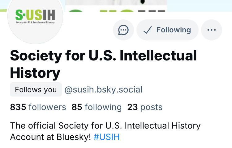 🦉 Hi #USIH friends! A friendly reminder that we’re here to support scholars on Facebook, Twitter, and here….
