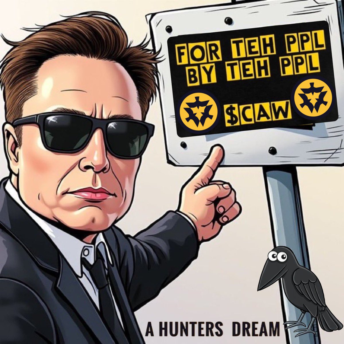 ahuntersdream66's tweet photo. i am a crow
CAW! CAW! CAW!
#CAW🌙
#AHuntersDream
#CAWMmunity
#ElonMusk
#FreedomOfSpeech
#Crow
#ForTehPeople
#ByTehPeople
@CommunityCaw
@elonmusk https://t.co/hWU7Yh1a0C