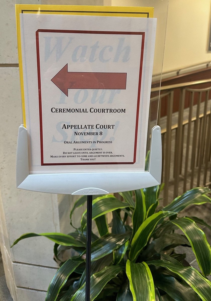 Many thanks to members of the <a href="/MDJudiciary/">Maryland Judiciary</a> who gave our students the opportunity to witness oral arguments before the Appellate Court of Maryland at the law school today.