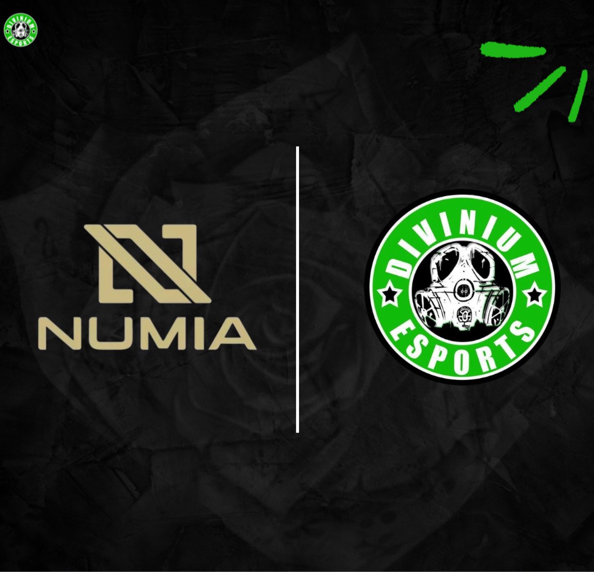 💚💚Siamo felici di annunciarvi la nuova collaborazione con Numia_sportswear💚💚
.
.
.
#eSports #WeAreDivinium #sponsor