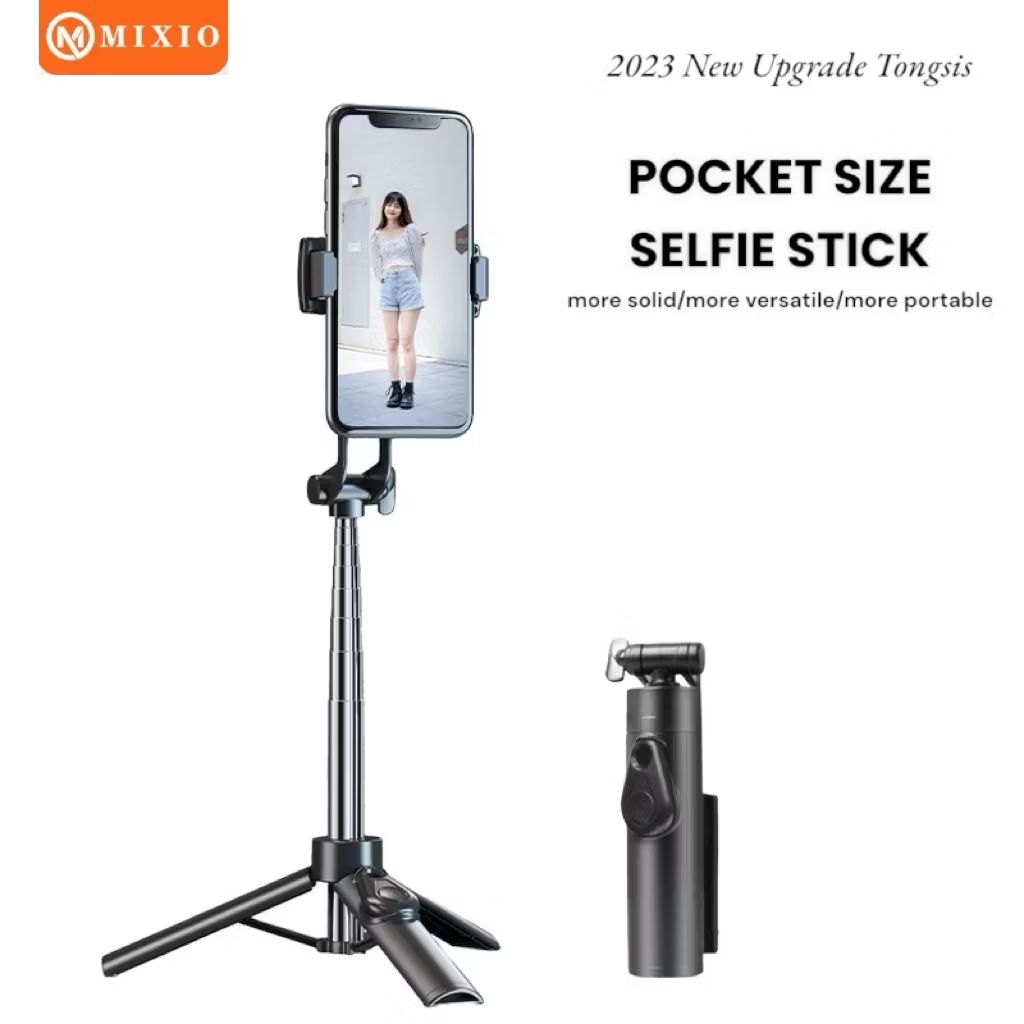 Cek MIXIO A33 80CM Tongsis Bluetooth Selfie Stick Tripod Super Mini for Smartphone dengan harga Rp96.500. Dapatkan di Shopee sekarang! s.shopee.co.id/6V6V3Qtw3O?sha…