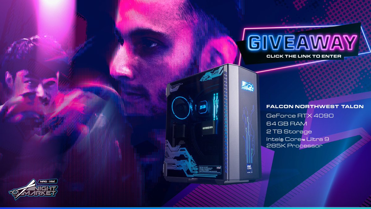 Less than 48 hours remain.

Don't miss the chance to win a <a href="/FalconNW/">Falcon Northwest</a> PC, courtesy of <a href="/IntelGaming/">Intel Gaming</a>

Like + RT and tag a friend who needs a new PC, and enter below:
gleam.io/pYQI6/intel-x-…