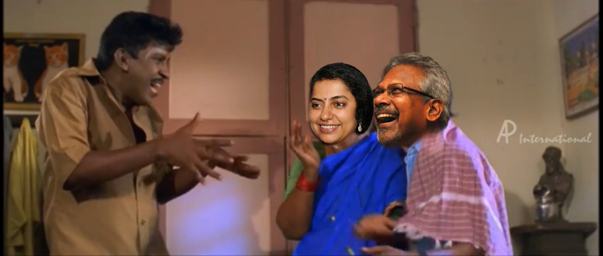 WeizmannRoshan's tweet photo. Oho jodiyaa thalaivanukku Fan tribute panreengalaa  #Thuglife https://t.co/jYXF64EcIb