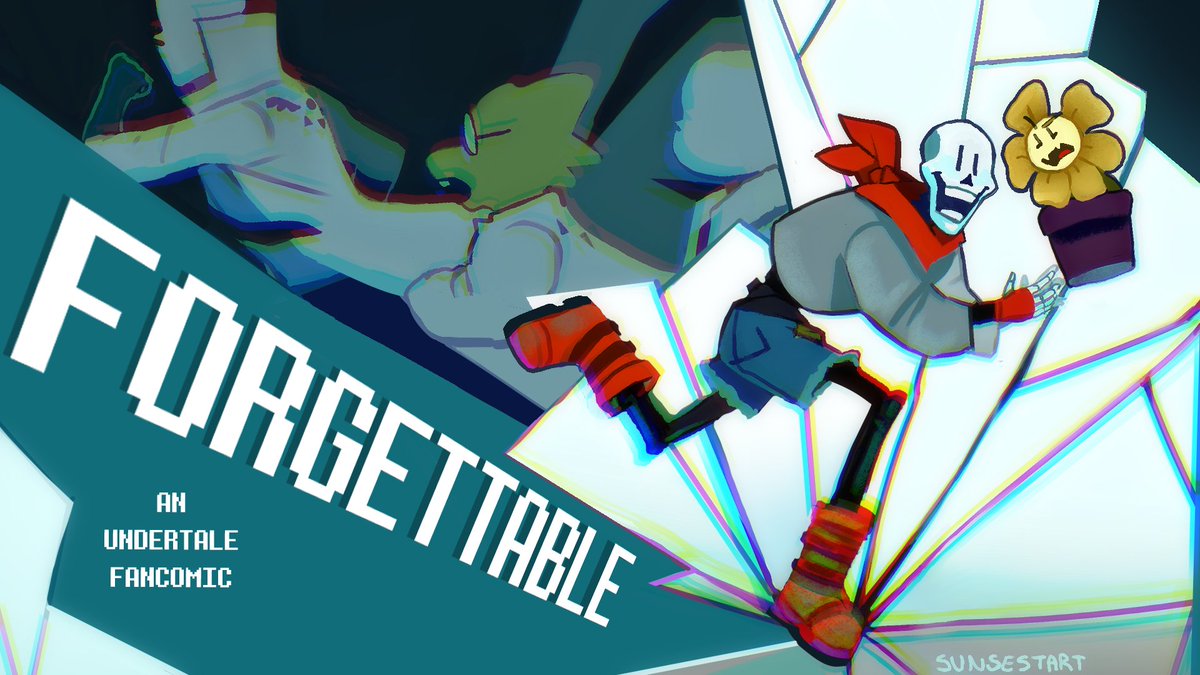 Forgettable_AU's tweet image. WELCOME TO THE FORGETTABLE-AU ACCOUNT ‼️ 📷Here&apos;s a thread with the main comic + explanation posts, mini comics, FAQ, etc.
