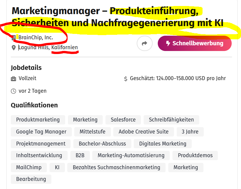 MIAM_Schwan's tweet photo. Na, wer will? Sagt später nicht, dass ich es Euch nicht gesagt habe .... 😉.
@BrainChip_inc #BRN #AI #neuromorphic #edge #Akida #Pico #AkidaPico #TENNs 
Weitere Details hier: https://t.co/QD2vFtoAc7 https://t.co/O0fCbRWFto