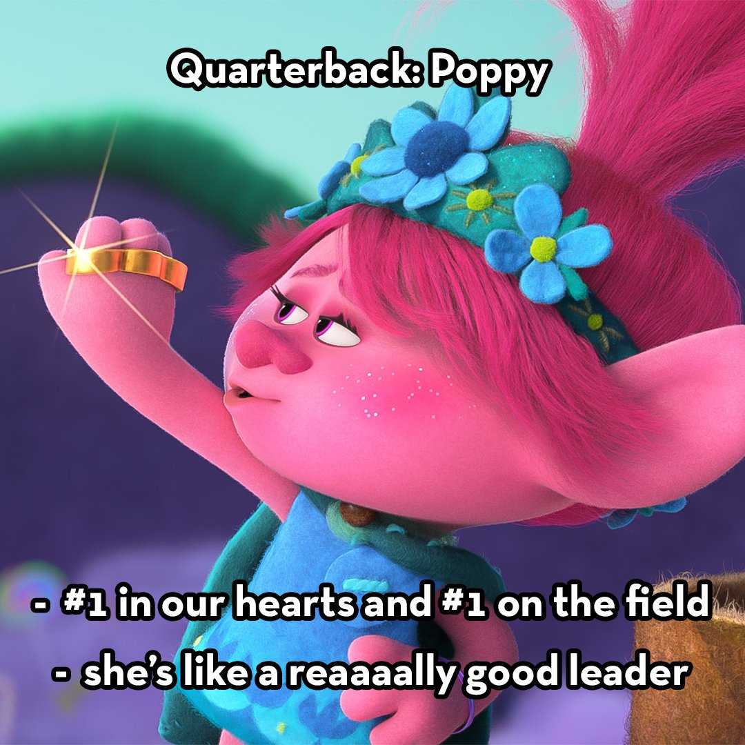 Trolls's tweet photo. POV: It’s game day, and you’re on THEEE #1 team. 😮‍💨 #DreamWorksTrolls https://t.co/TEsAyBKgBa