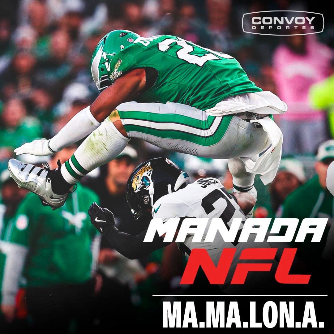 ConvoyDeportes's tweet photo. Ya está disponible el nuevo episodio de #ManadaNFL. El podcast que trae lo más relevante del deporte de las tacleadas. Con @alpanseque y @ChatoRomeroFF. https://t.co/bFKf45JL2y