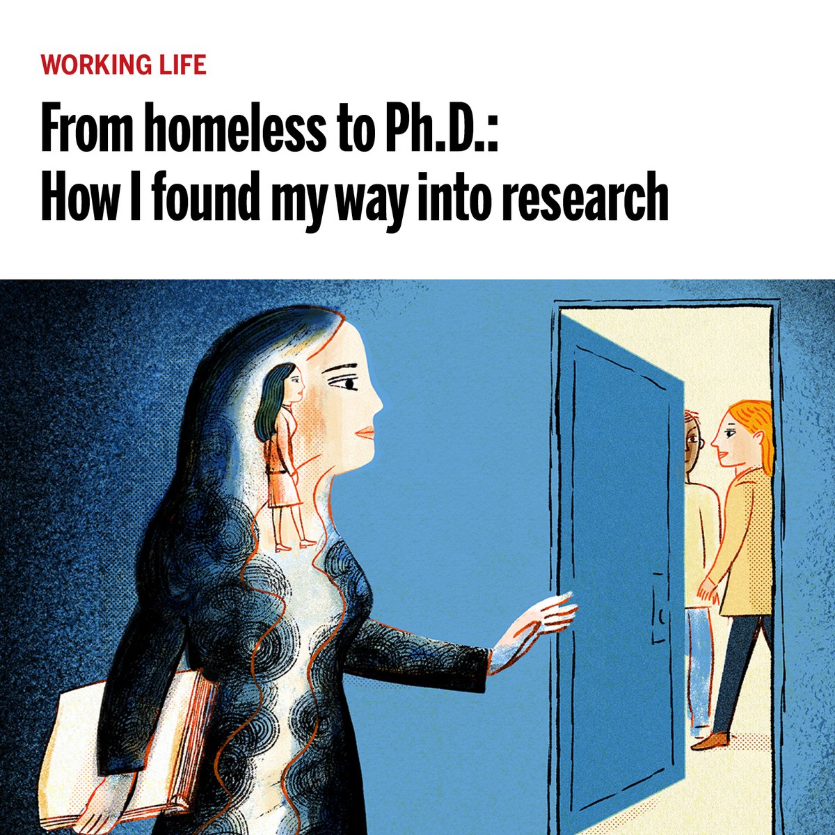ScienceMagazine's tweet image. "I was late learning about science … For much of my scientific training I feared I was behind my peers. But I have been able to close the gap—and that is something to be proud of." #CelebrateFirstGen bit.ly/48CroMy