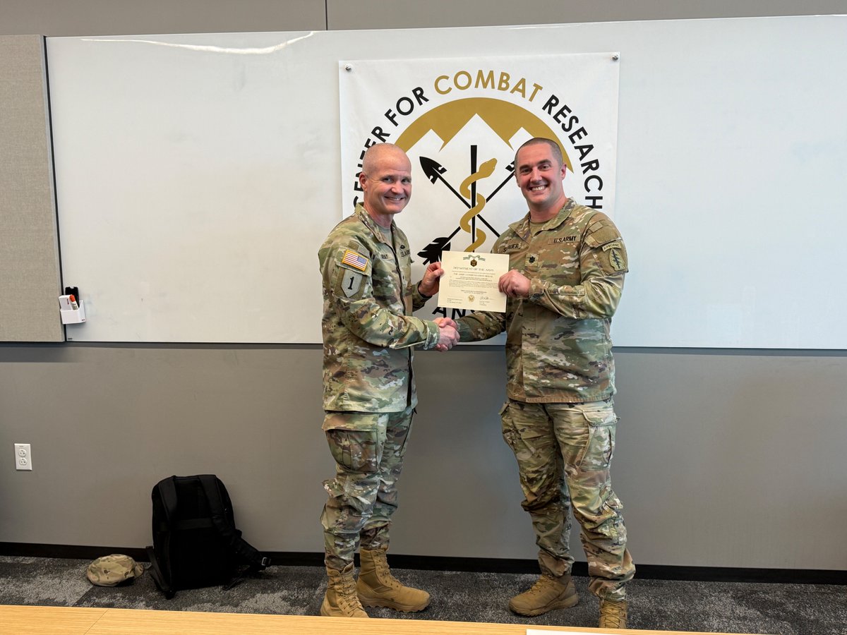 We are honored to have hosted the USAMRDC &amp; <a href="/medcoe/">MEDCoE</a> this week. We look forward to working collaboratively to solve the US #military's toughest medical challenges. Many thanks to all involved for visiting the campus. 🎖️🦅